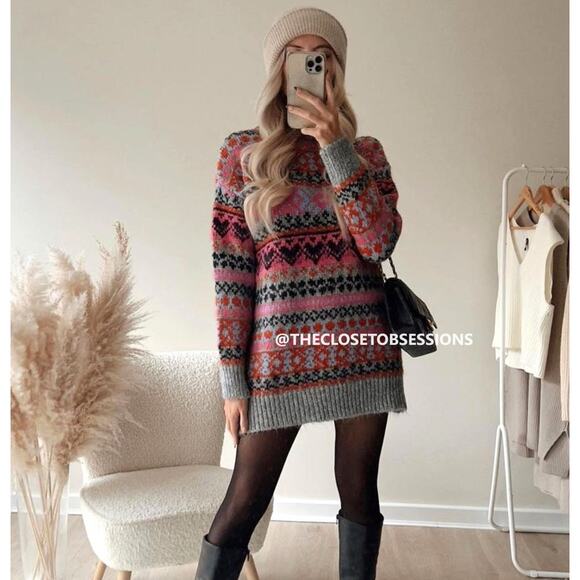 ZARA BLOGGER FAVE!!! Oversized Sweater NWT - Picture 11 of 16